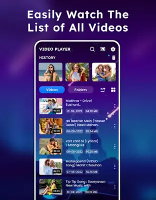 mex video player android App screenshot 1